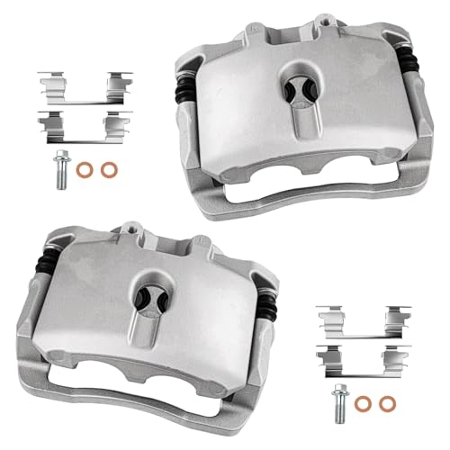 cciyu Rear Left & Right Disc Brake Calipers Assembly 18B4940 18B4941 - size: Rear[18B4940+18B4941]