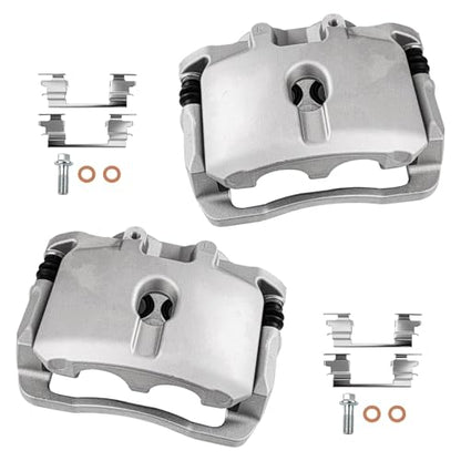 cciyu Rear Left & Right Disc Brake Calipers Assembly 18B4940 18B4941 - size: Rear[18B4940+18B4941]