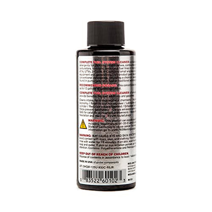 Red Line 60102 SI-1 Complete Fuel System Cleaner, Cleans and Prevents Corrosion in Fuel Systems, Cleans Injectors, Carburetors, Valve and Combustion Chamber Deposits - (1 Pack - 4 oz) - size: 4 Fl Oz (Pack of 1)