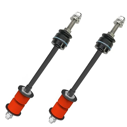 PAIR Front Sway Bar 3" Lift Extended Link Kit 4WD FITS Select Models Avalanche, Silverado, Tahoe, Sierra, Ram 1500 2001-2018 Bushings Designed And Manufactured USA - size: 1"-3" Lift