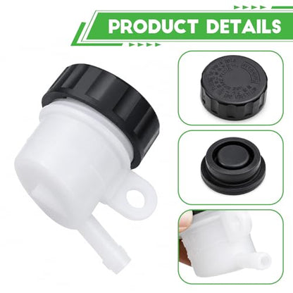 Mikako Brake Fluid Reservoir, Motorcycle Rear Master Cylinder Clutch Tank