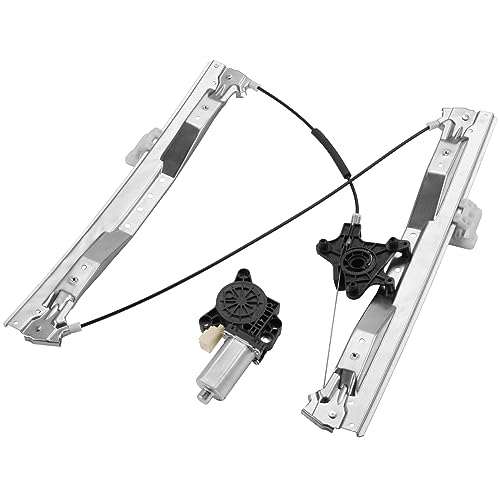 Obaee Window Regulator with Motor Front Left Driver Side, Replace 748-508 - size: Front Left Driver Side