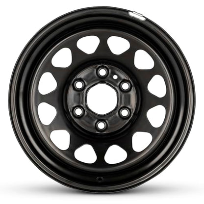 For 2023-2025 Chevrolet Colorado 17 Inch Black Steel - Genuine Take-Off Rim - Road Ready Truck Wheel