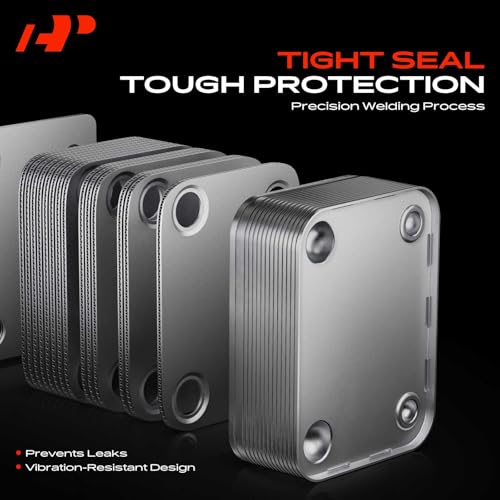 A-Premium Transmission Oil Cooler Compatible with BMW