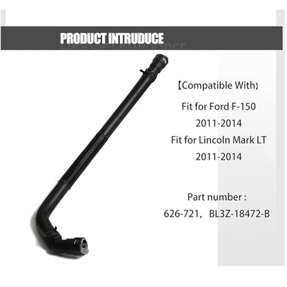 HVAC Heater Hose Assembly For Ford F-150 Lincoln Mark LT 2011-2014