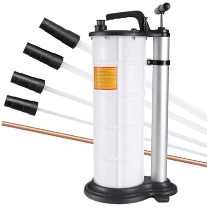 DASBET 9L Fluid Extractor Manual Oil Changer Vacuum