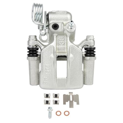 SCITOO Rear Right Disc Brake Caliper With Bracket 18B4824 Silver - size: Rear Passenger[18B4824]Silver