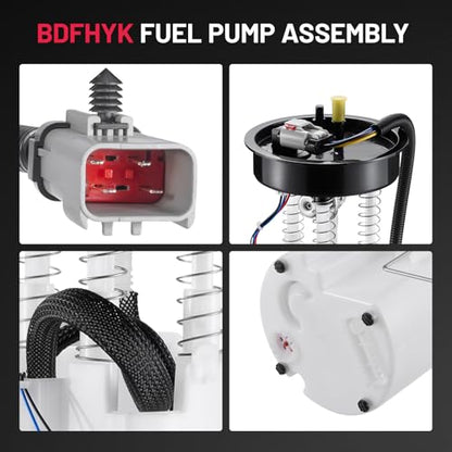 BDFHYK Electric Fuel Pump Module Assembly E7099M Compatible with Jeep Grand Cherokee 1996 4.0L 5.2L I6 V8 Replace P74708M, 67646, FG0225, SP7099M, 9533048, 4856260, 5003857AA, 5003867AA, 5003867AC
