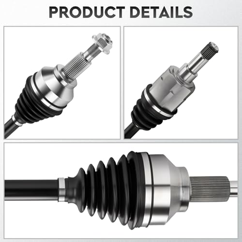 ILONPA NEW Front Left CV Axle Shaft Assembly, Driver Side, FWD Only