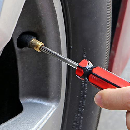 5 Pcs Valve Core Removal Tool,Car Tire Valve Stem Removal Tool