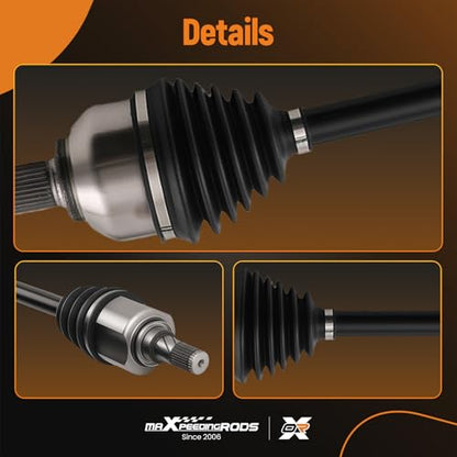 maXpeedingrods Front Left & Right CV Axle Shaft for Nissan Altima 2013-2018 - size: for 66-6431-LR