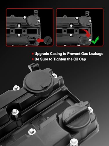 Engine Valve Cover L4 1.4L Fits for 2011-2016 Cruze, 2012-2020 Sonic - size: 264-968