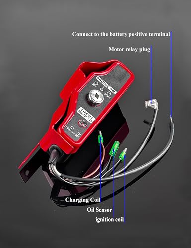 YAMAKATO Key Switch Box for Honda GX240 GX270 Gx340 GX390 - size: for GX240-GX390