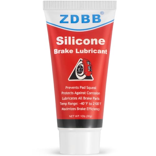 ZDBB Brake Grease Lubricant Silicone Brake Caliper Grease Guide Pin Lube - color: Silicone Brake Lubricant, size: 1 oz (1-Pack)