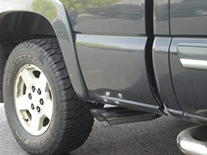 Flowmaster 17395 American Thunder Cat-Back Exhaust Kit 3 Inch Aluminized Steel 3 Inch Stainless Tips Compatible with 1999-2007 Classic Chevy Silverado GMC Sierra 1500 4.8L 5.3L Extended Cab Short Bed