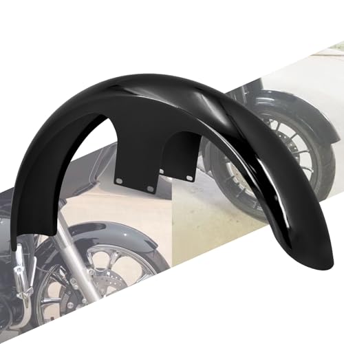 23-Inch Front Fender Fit for Harley Touring 1996-2023 - style: Gloss Black 23inch 1996-2023
