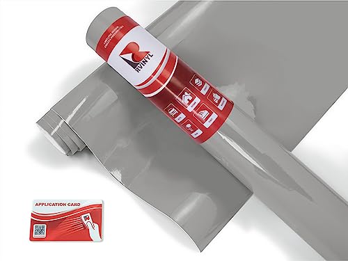 Avery Dennison SW900 832-O in Gloss Gray - Dual Layered Vinyl Car Supreme Wrapping Film - 12" x 60" - Vehicle Sheet Roll - color: Gloss Gray, size: 1ft x 5ft