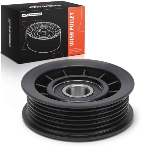 A-Premium Belt Tensioner Pulley Compatible with Ford, Chevrolet, GMC, Jeep