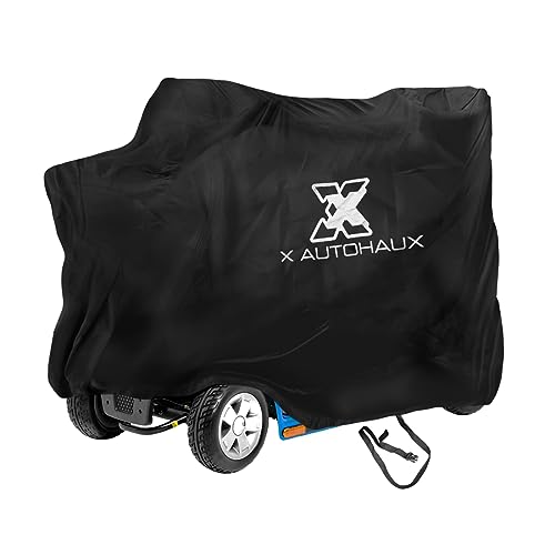 X AUTOHAUX Mobility Scooter Cover Waterproof Rain Protector - size: 48x22x38 inch