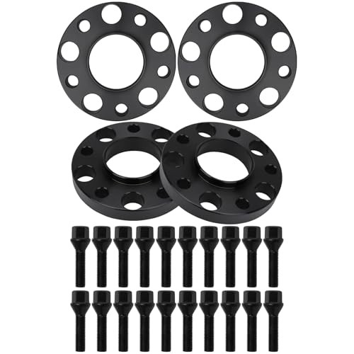 IRONTEK 5x120mm Wheel Spacers Fit for BMW 2011 1 Series M/ 12-13 118i/ 05-12 120i/ 08-13 125i/ 98-99 318i/ 89-10 525i/ 06-10 650i/ 87-92 735i, Forged 20mm Thread Pitch M12x1.5 Hub Bore 72.56mm 4PCS - color: 5x4.75 inch-4PCS
