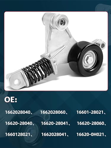 Belt Tensioner and Pulley Assembly Fit For 2006-2015 Camry Corolla RAV4 - size: 1662028040