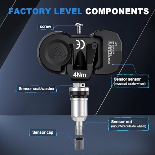TPMS Pre-Programmed Tire Sensor Fit for Chevy/Buick/Cadillac/GMC 4PCS - size: 13598772