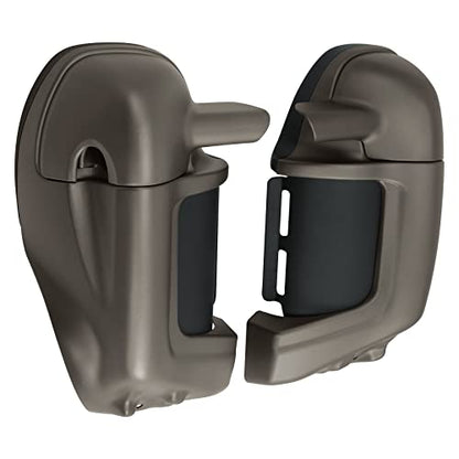 TCT-MOTORPARTS Lower Vented Leg Fairings Cap Glove Box Fit For Harley Touring Road Street Electra Glide Road King Tour Electra Glide Ultra Classic FLHTC1983-2013 - color: Color #2