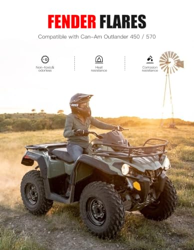 Fender Flares for Can-Am Outlander 450 500 570