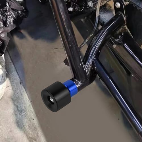 Crash Bar Slider Ends Frame Sliders Fit for Harley M12 Screw - color: #2 Blue