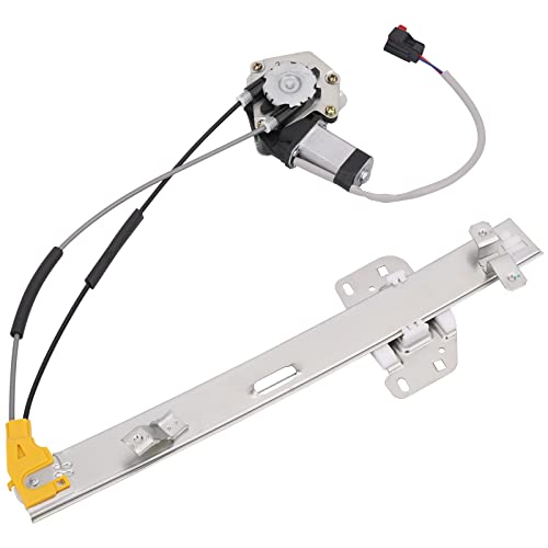 Obaee Window Regulator with Motor Front Left Driver Side, Replace 741-768 - size: Front Left Driver Side