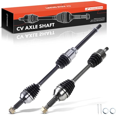 A-Premium Set of 2 Front CV Axle Shaft Assembly