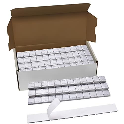 AAIN Stick on Wheel Weights, EasyPeel Tape, 4 Boxes/2304pcs, 1/4oz, 0.25oz