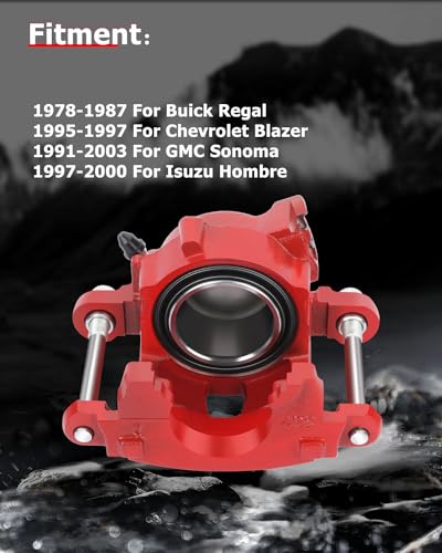cciyu Front Right Disc Brake Caliper Assembly w/o Bracket 18-4071 - size: Front Right[18-4071]