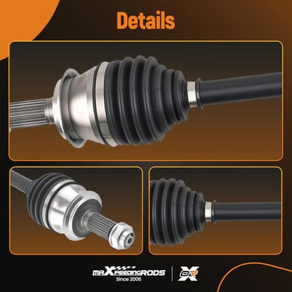 maXpeedingrods Front Left CV Axle Shaft Assembly for Honda Civic - color: 66-4232 Left