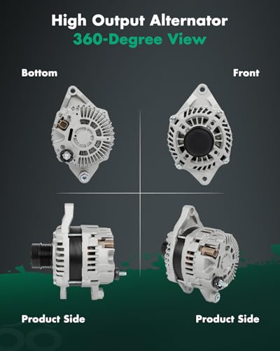 SCITOO 11440 Alternator 12V 160A fit for Dodge for Journey 3.6L 2011 - size: Small, style: 11440 Alternator