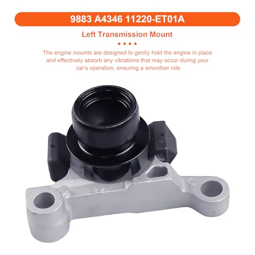 Engine Motor Mount Compatible with Nissan Sentra 07-12 L4 2.0L - size: Nissan Sentra 07-12 L4 2.0L