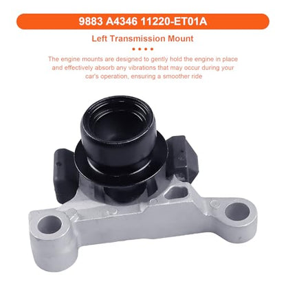 Engine Motor Mount Compatible with Nissan Sentra 07-12 L4 2.0L - size: Nissan Sentra 07-12 L4 2.0L