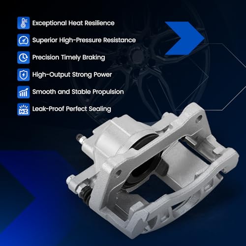 Front Brake Caliper Assembly for Dodge Grand Caravan Nitro 2007-2010 - size: Front [18B5044 & 18B5045]