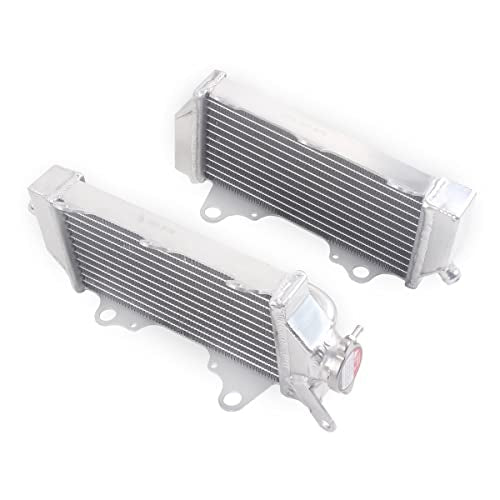 Full Aluminum Radiator Compatible with 2014 15 16 17 2018 Yama ha YZ250F /2014 15 16 2017 YZ450F - size: MM0013