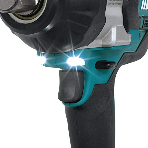 Makita XWT08Z 18V LXT® Lithium-Ion Brushless Cordless High-Torque 1/2" Sq. Drive Impact Wrench, Tool Only - style: Impact Wrench Only