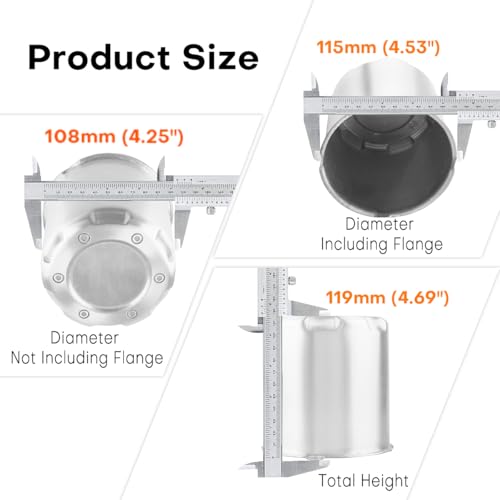 4Pcs 4.25 inch Wheel Center Caps Aluminum Push Through Trailer Caps Fit 4.25" Center Bore Truck RV SUV Wheels Rims, Silver Hub Covers, 4.69" Tall - size: 4.25” Hub, 4.69” Tall