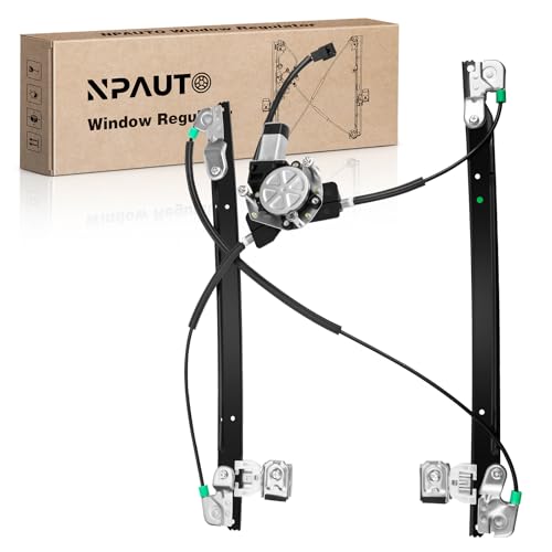 Front Driver Side Power Window Regulator with Motor Replacement for 2004 2005 2006 2007 Chrysler Town & Country, Dodge Caravan/Grand Caravan, Left, 741-534 - style: Front Driver Side