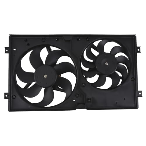 maXpeedingrods Radiator Condenser Cooling Fan Assembly for Volkswagen Beetle 1998-2006, 1C0121206A 1C0121206B 620-773 - size: 1C0121206A