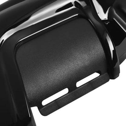 XFMT Motorcycle Lower Fairing w/Glove Box Fit For Harley Touring 1983-2013 - color: Vivid Black For Harley Touring '83-'13