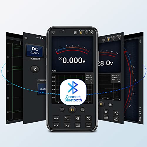 ANENG Bluetooth Multimeter, TRMS 6000 Count Auto Range AC/DC Digital Tester