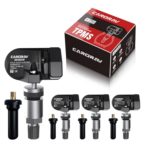 Pre-Programmed TPMS Sensor Tire Pressure Monitoring Sensor for Ford Lincoln - size: DE8T-1A180-AA