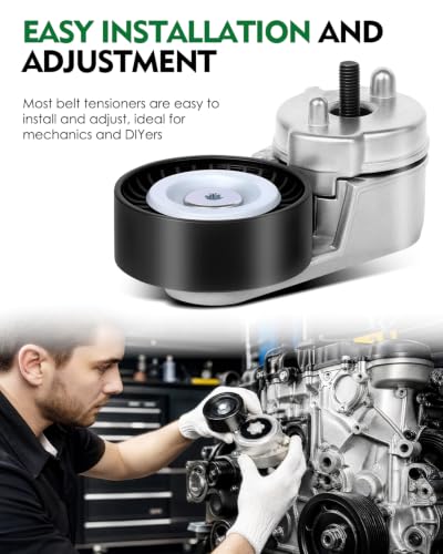 Belt Tensioner Assembly with Pulley for:-Jeep Grand Cherokee 99-04 - size: 38163