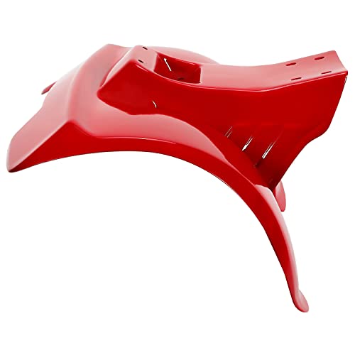 KUAFU Fender Compatible with ATC70 Mudguard Mud Flaps Fender Protector - color: Red, size: Rear
