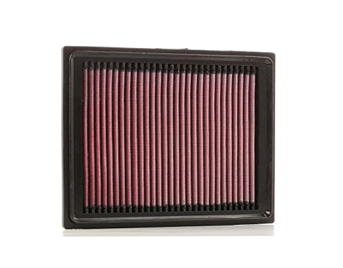 K&N High-Flow Original Lifetime Engine Air Filter: Washable, 33-2305