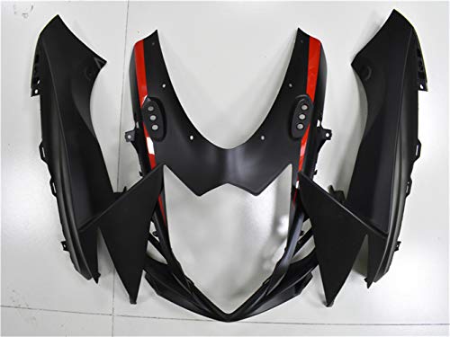 YTL Grey Black Full Fairing Fit for Suzuki 2011-2026 GSXR 600/750 - color: 010 Grey Black